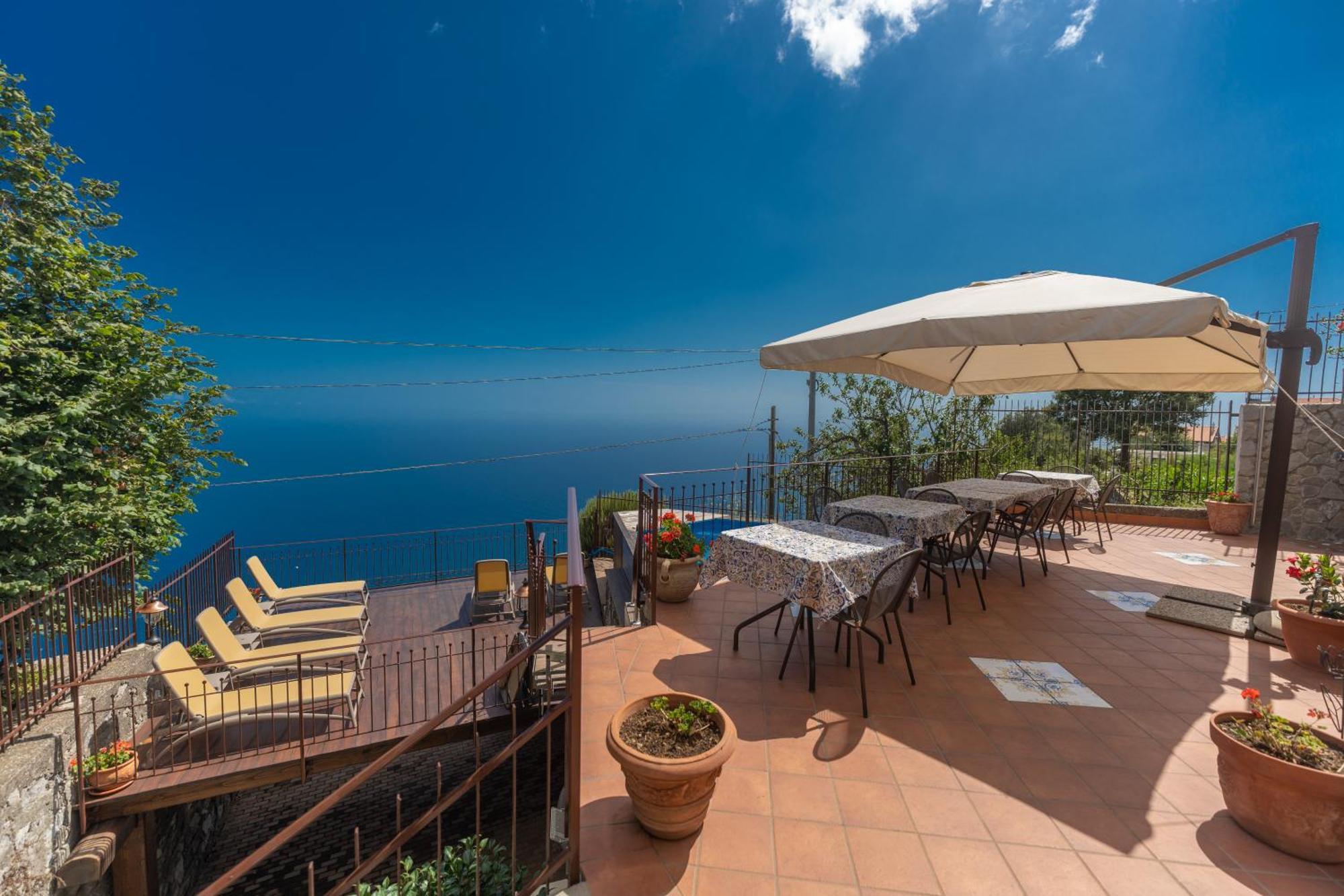 Villa Nido Degli Dei Agerola Exterior foto